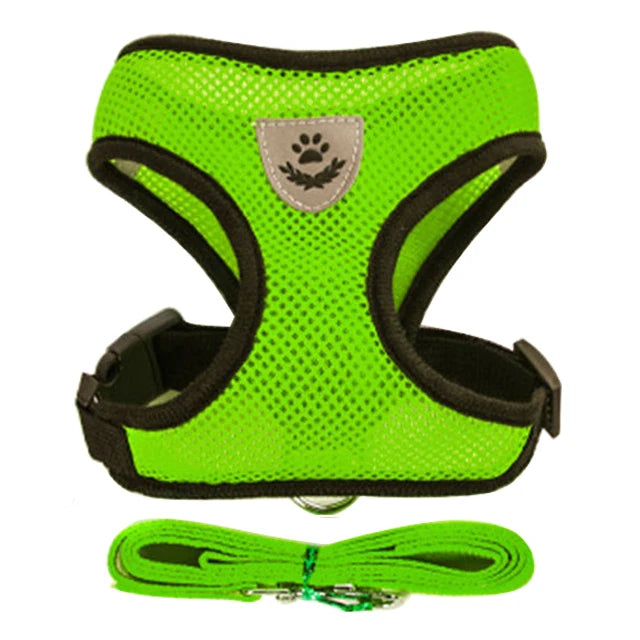 Stylish harness vest for cats & dogs, perfect for walking in comfort and style