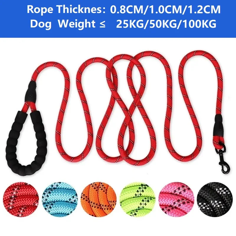 Comfortable Dog Walking Leash offering strong, reinforced construction for energetic dogs