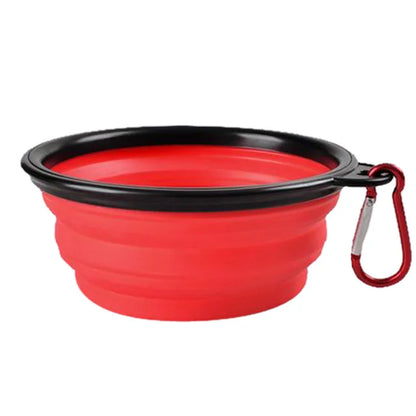 Stylish Collapsible Travel Dog Bowl perfect for pets on outdoor adventures