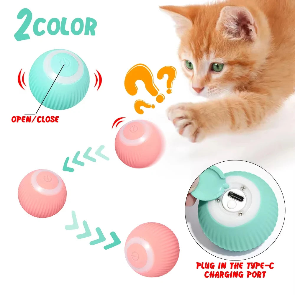 Perfect for indoor environments, the Interactive Smart Pet Toy offers endless entertainment in small spaces, ideal for apartment living.