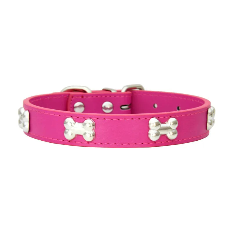 Comfortable, adjustable Leather Dog Collars perfect for any dog