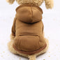 Soft and cozy Warm Winter Hoodie for Dog ideal for walks in chilly weather