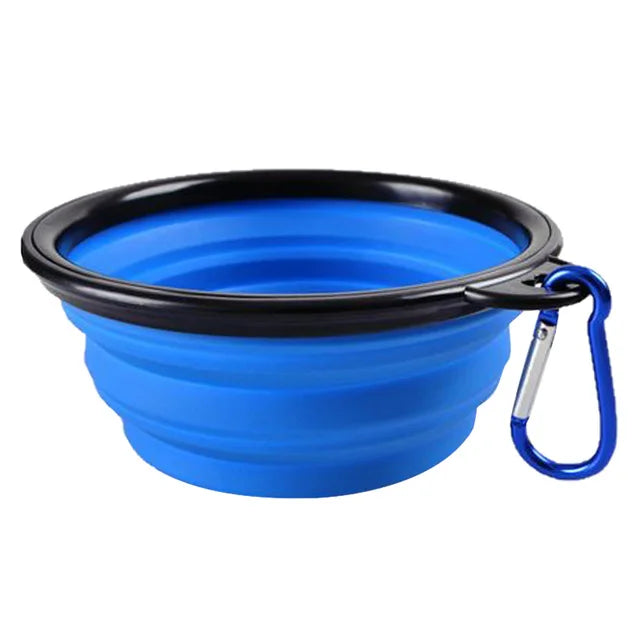 Multi-purpose Collapsible Travel Dog Bowl for water and food on the go