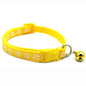 Trendy Adjustable Stylish Cat Collar with a DIY ring, perfect for adding charms or tags for a personalized touch