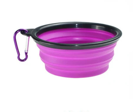 Compact Collapsible Travel Dog Bowl ideal for small and large pets