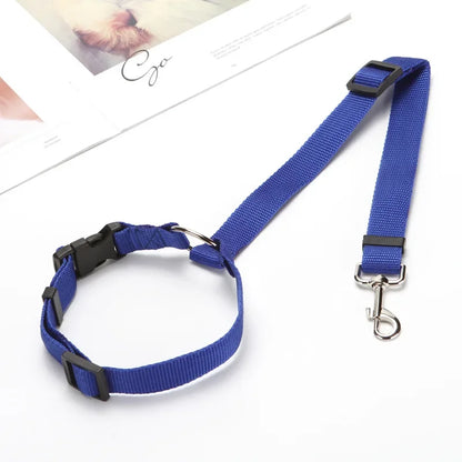 Pet Car Seat Belt Harness protecting pets during sudden stops or turns