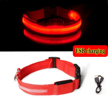 Lightweight and comfortable, the Safety LED Dog Collar won’t restrict your dog’s movements