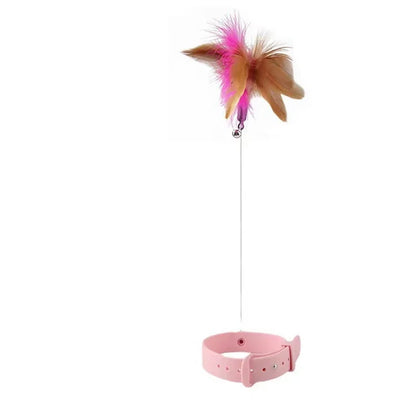 Interactive Feather Toy for Cat featuring lightweight, durable materials for hours of safe and interactive play