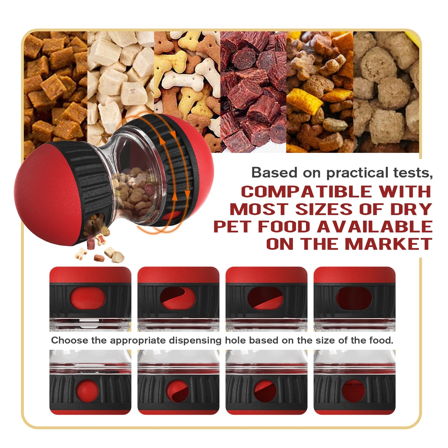 Durable Interactive Dog Puzzle Feeder, ideal for small and medium-sized dogs