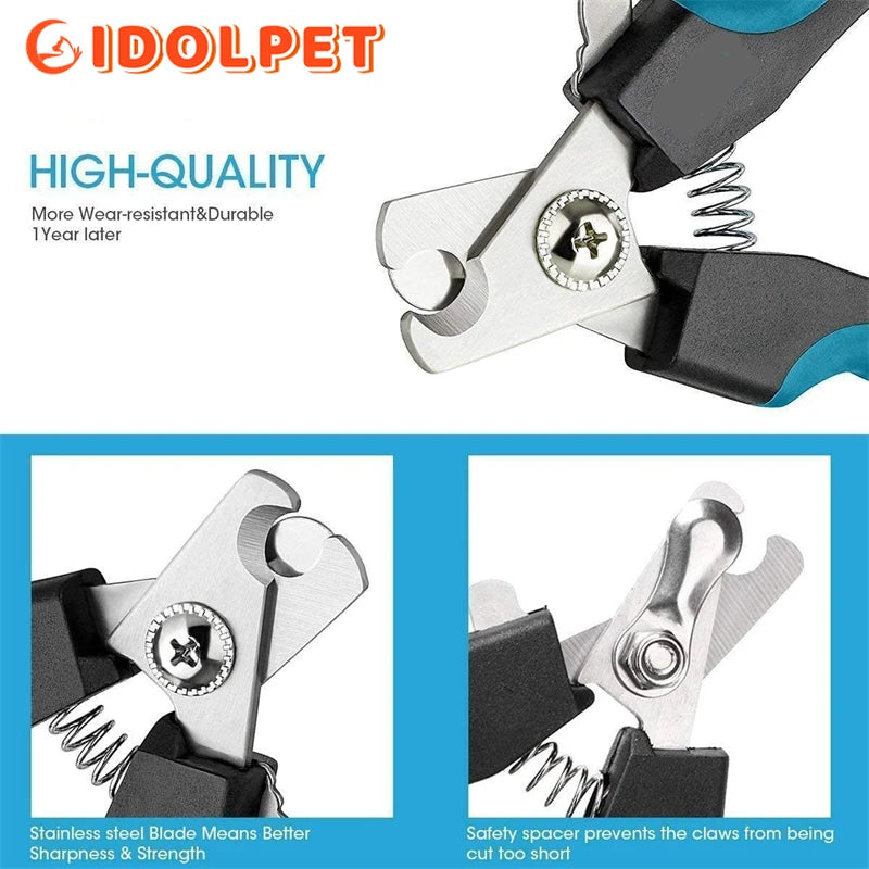 Ergonomic design of Pet Nail Clippers for Grooming for a comfortable grip