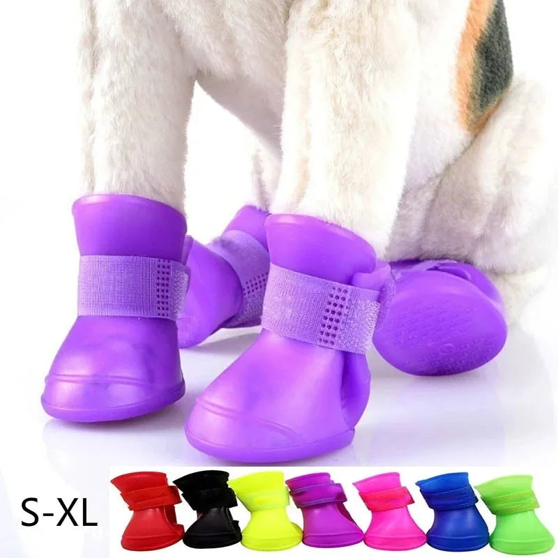 Waterproof Anti-Slip Pet Boots - Woof n Whiskers