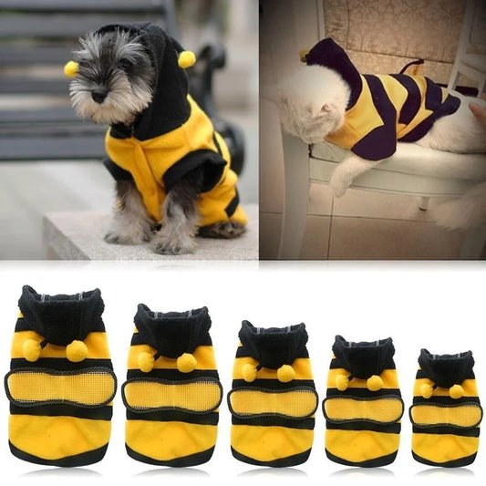 Fleece Hoodie for Dogs - Winter's Sweater, perfect for keeping your pet warm during cold days