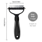 Maintain your dog's fur with the Dog Hair Grooming Brush, perfect for long or curly hair