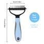 Dog Hair Grooming Brush removes loose fur and reduces shedding for a clean home