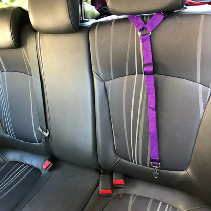 Adjustable Pet Car Seat Belt Harness for a secure and comfortable fit