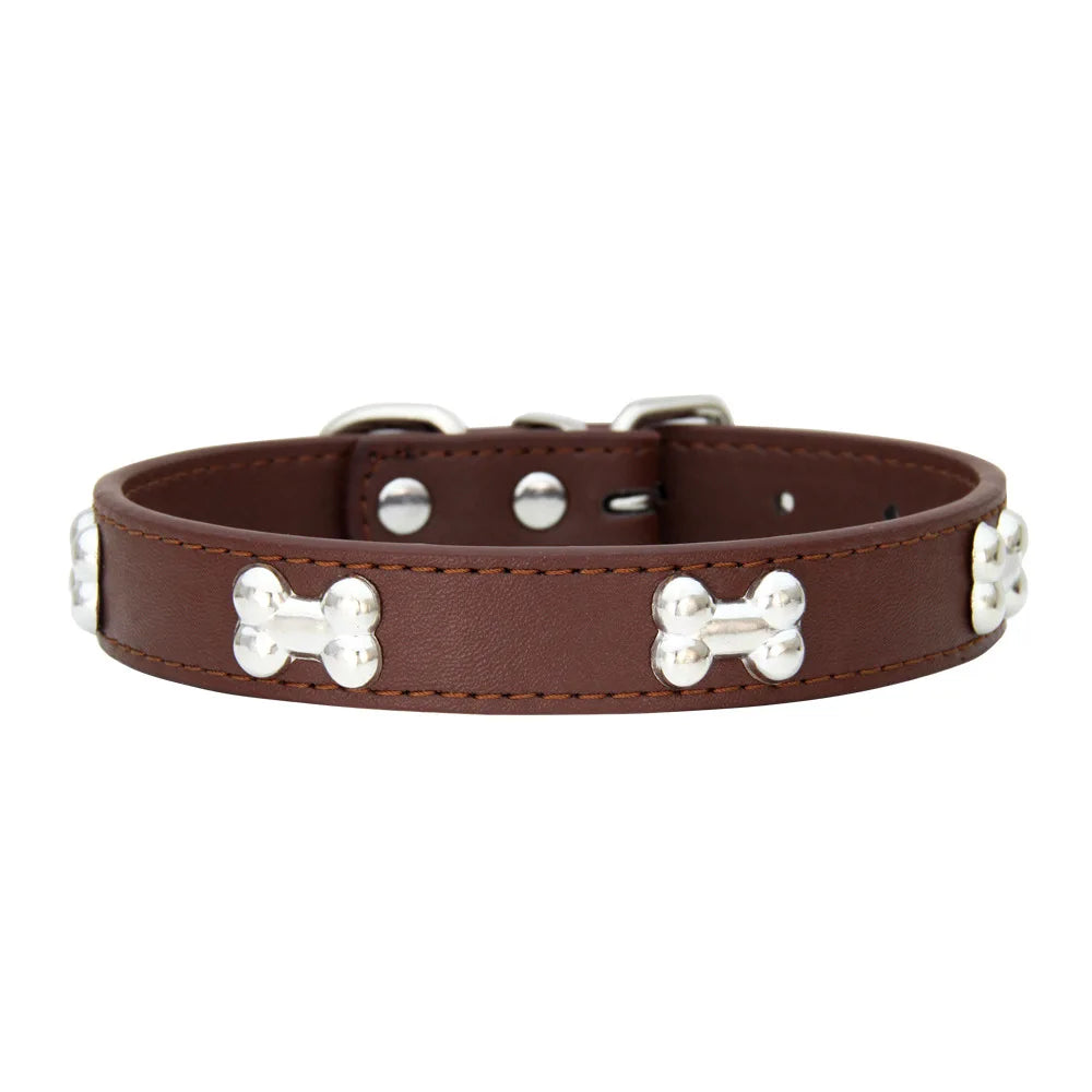 Premium Leather Dog Collars with sturdy construction for durability