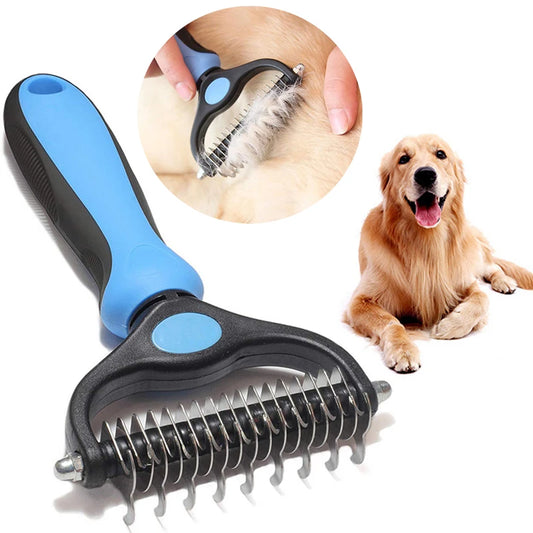 Effortless grooming with theAnti Shedding Brush for Dogs for loose fur