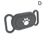 Smart-Tag Pet Collar Holder on a pet collar, adding a protective layer while maintaining a polished, stylish look