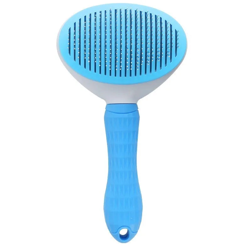 Effortless grooming with the Self-Cleaning Pet Hair Removal Brush that’s gentle on your pet’s skin